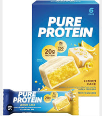 PURE PROTIEN BAR 6PK LEMON