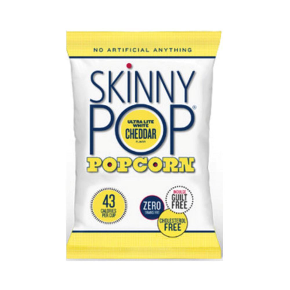 Skinny Popcorn 4.4oz 12pk LITE WHITE
