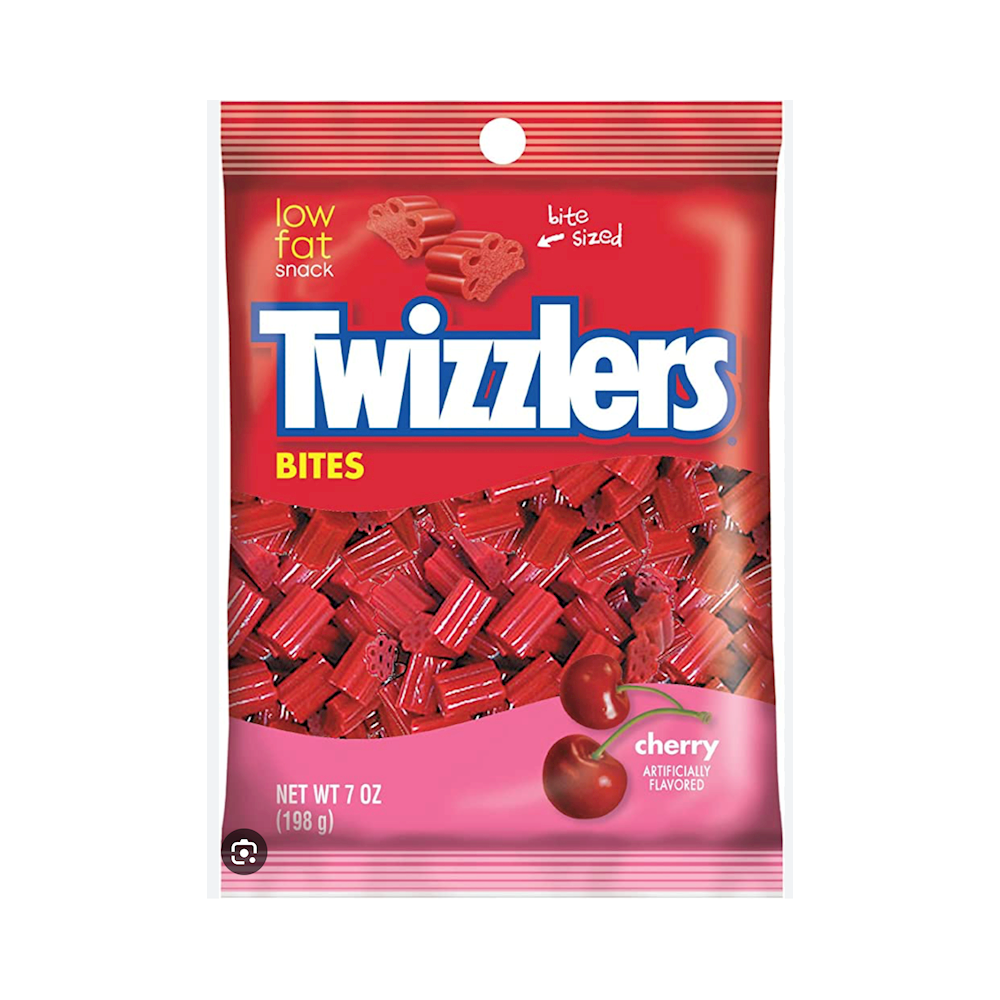 Twizzler 7oz 12pk CHERRY BITES