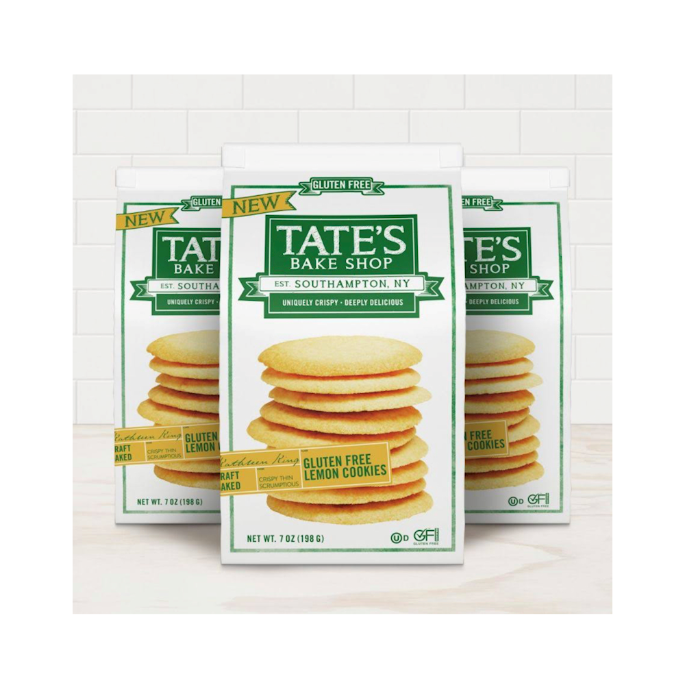 TATES COOKIES 6PK GF LEMON