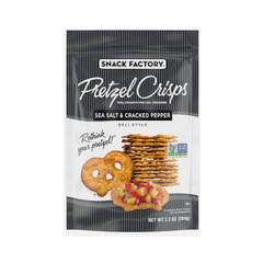Snack Factory Pretzels 7.2oz 12pk SALT AND PEPPER