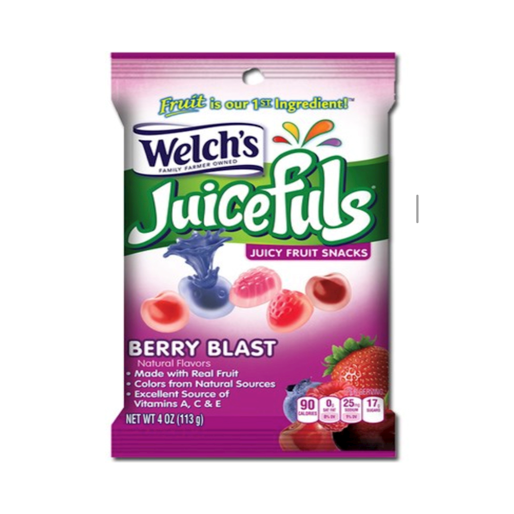 Welches Juicefuls 4oz 12pk BERRY BLAST