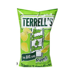 TERRELLS CHIPS 12PK -5OZ- SOUR CREAM