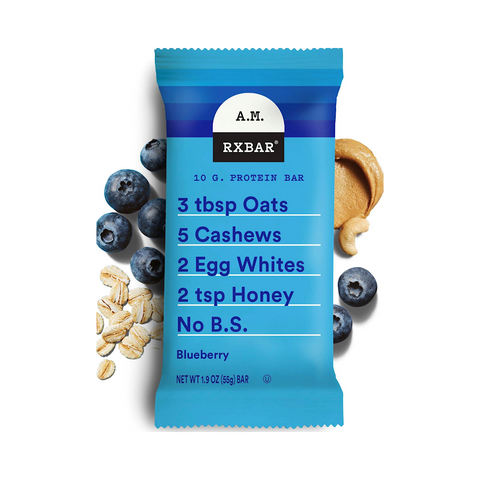 RX Bar 12pk AM BLUBERRY