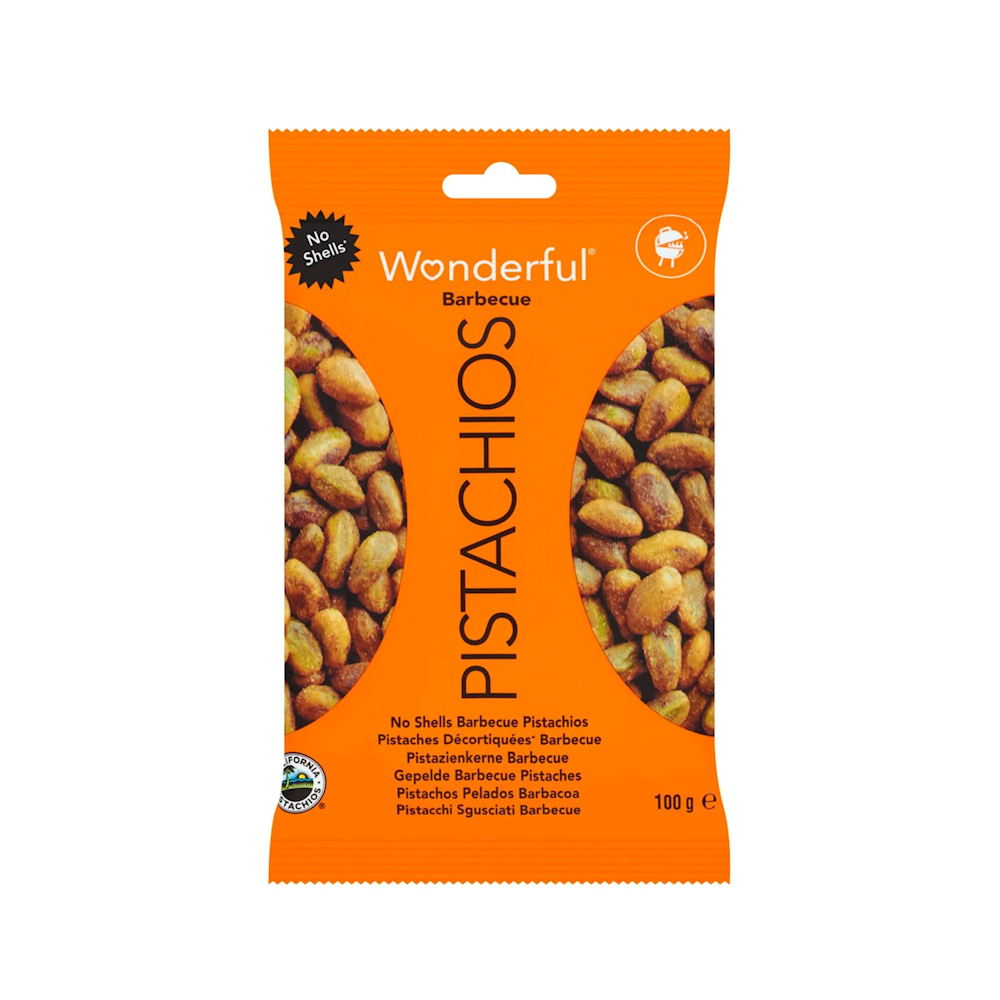 WONDERFUL NO SHELL BBQ 8CT