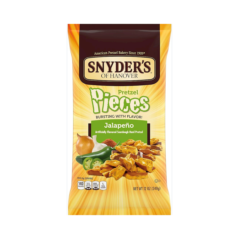 SNYDER PRETZELS 5OZ 8PK JALAPENO